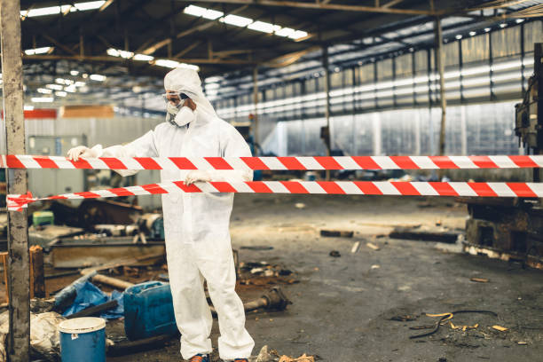 Professional Biohazard technician working in Hillsborough, NH